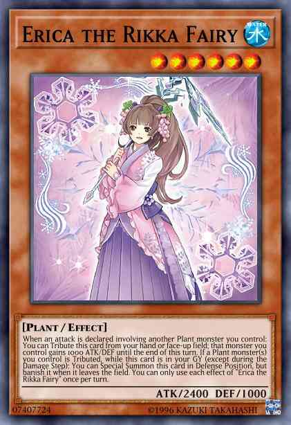 Erica the Rikka Fairy - SESL-EN018 - Super Rare - 1st Edition