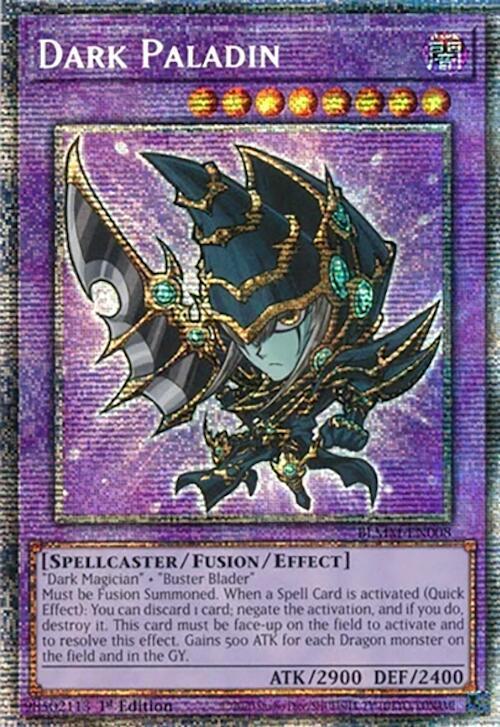 Dark Paladin - BLMM-EN008 - Starlight Rare - 1st Edition