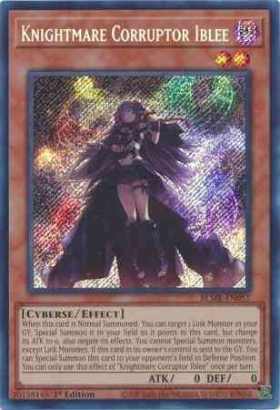 Knightmare Corruptor Iblee - BLMR-EN057 - Secret Rare - 1st Edition