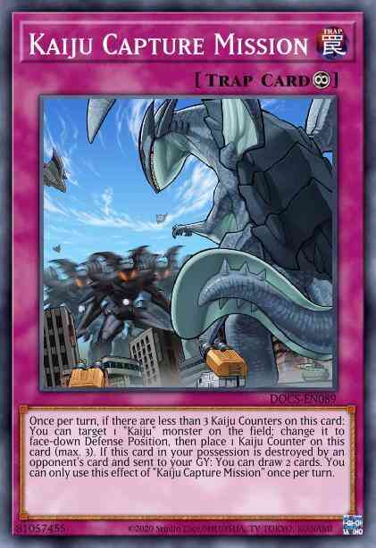 Kaiju Capture Mission - MP16-EN165 - Common - Unlimited