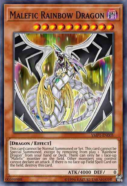 Malefic Rainbow Dragon - YMP1-EN005 - Secret Rare - Limited