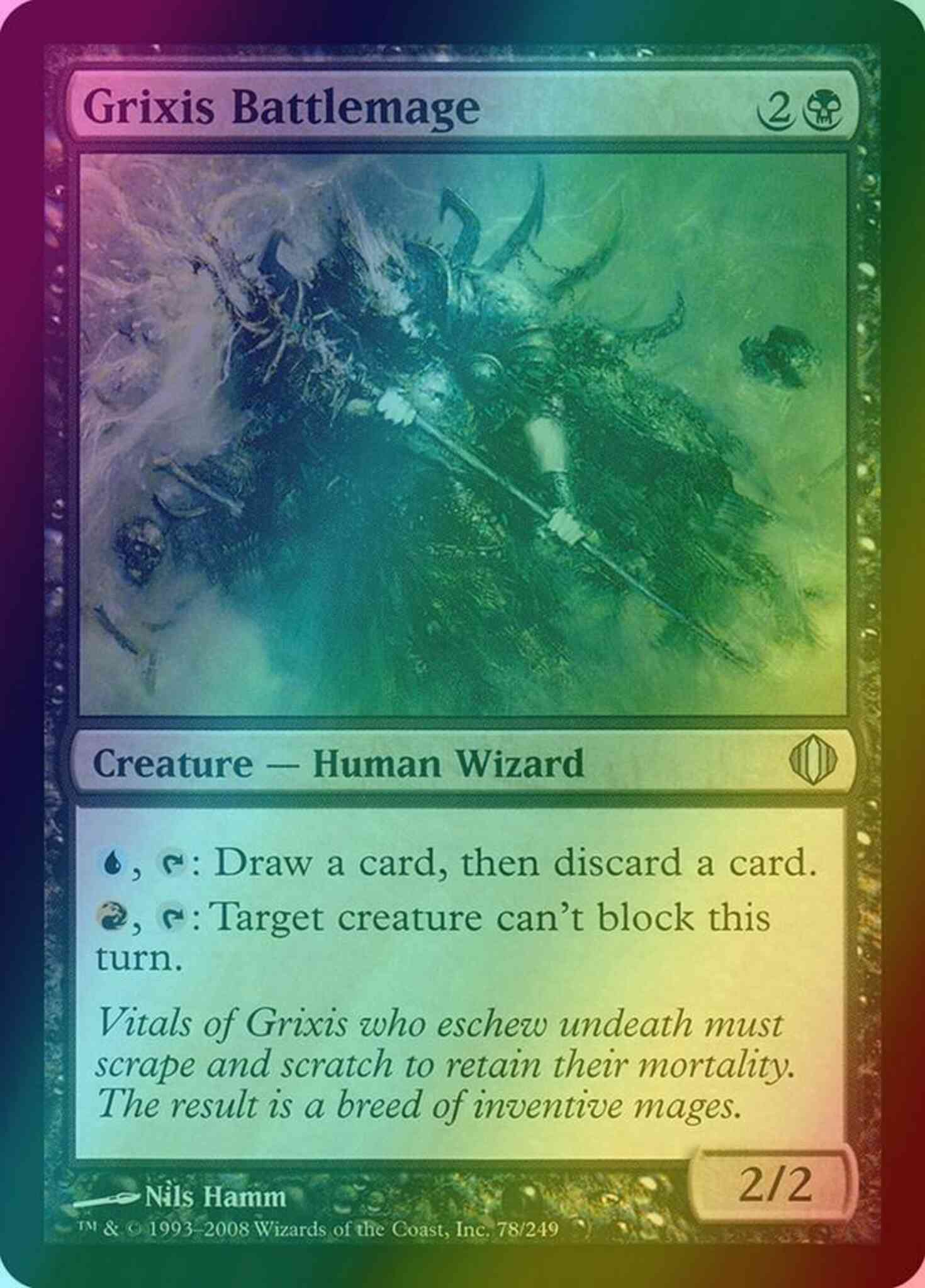 Grixis Battlemage [78] [Shards Of Alara] [Foil] – Face to Face Games