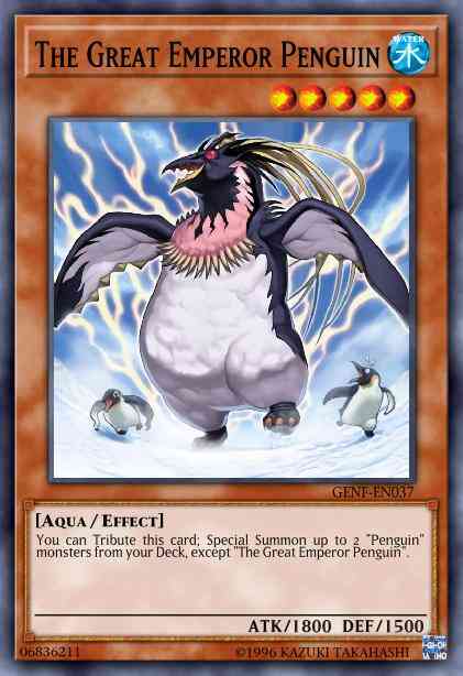 The Great Emperor Penguin - GENF-EN037 - Common - 1st Edition