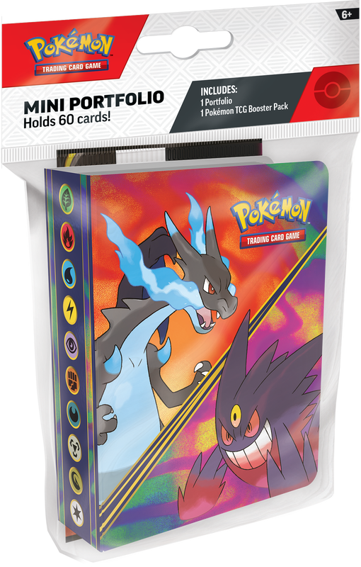 Pokmon TCG: Mega Evolution - Phantasmal Flames - Mini Portfolio / Booster Pack Face to Face Games Pokmon TCG: Mega Evolution - Phantasmal Flames - Mini Portfolio / Booster Pack Face to Face Games