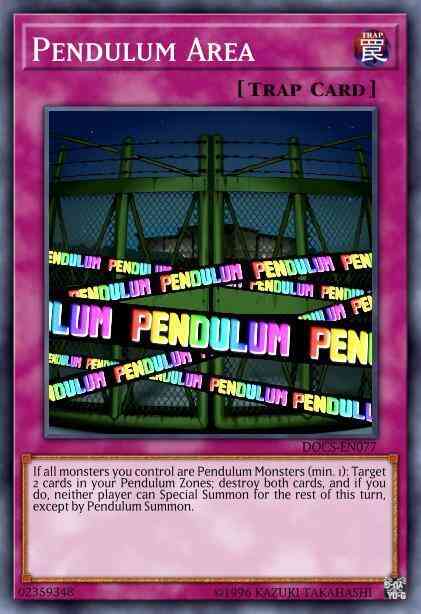 Pendulum Area - DOCS-EN077 - Rare - Unlimited
