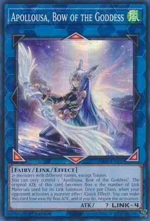 Apollousa, Bow of the Goddess - Alternate Art - RA02-EN040 - Super Rare - 1st Edition