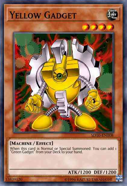 Yellow Gadget - LCYW-EN041 - Ultra Rare - 1st Edition