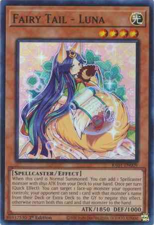Fairy Tail - Luna - RA01-EN009 - Super Rare - 1st Edition
