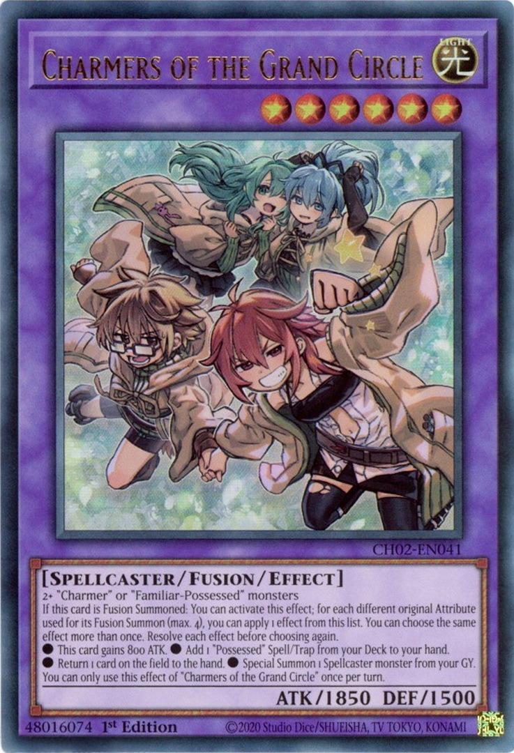 Charmers of the Grand Circle - CH02-EN041 - Ultra Rare - 1st Edition