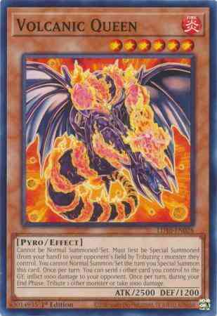 Volcanic Queen - LD10-EN028 - Common - 1st Edition