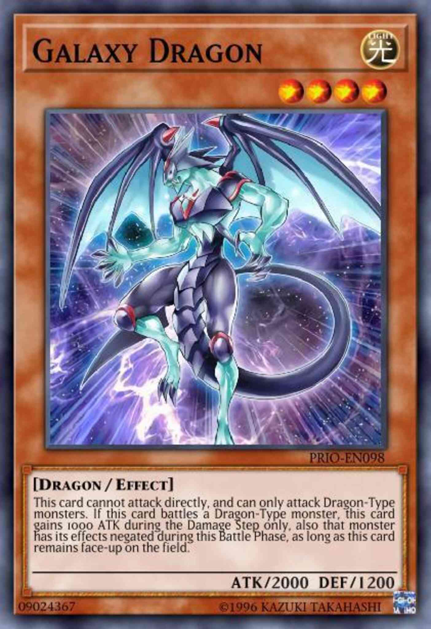 Galaxy Dragon - PRIO-EN098 - Common - 1st Edition