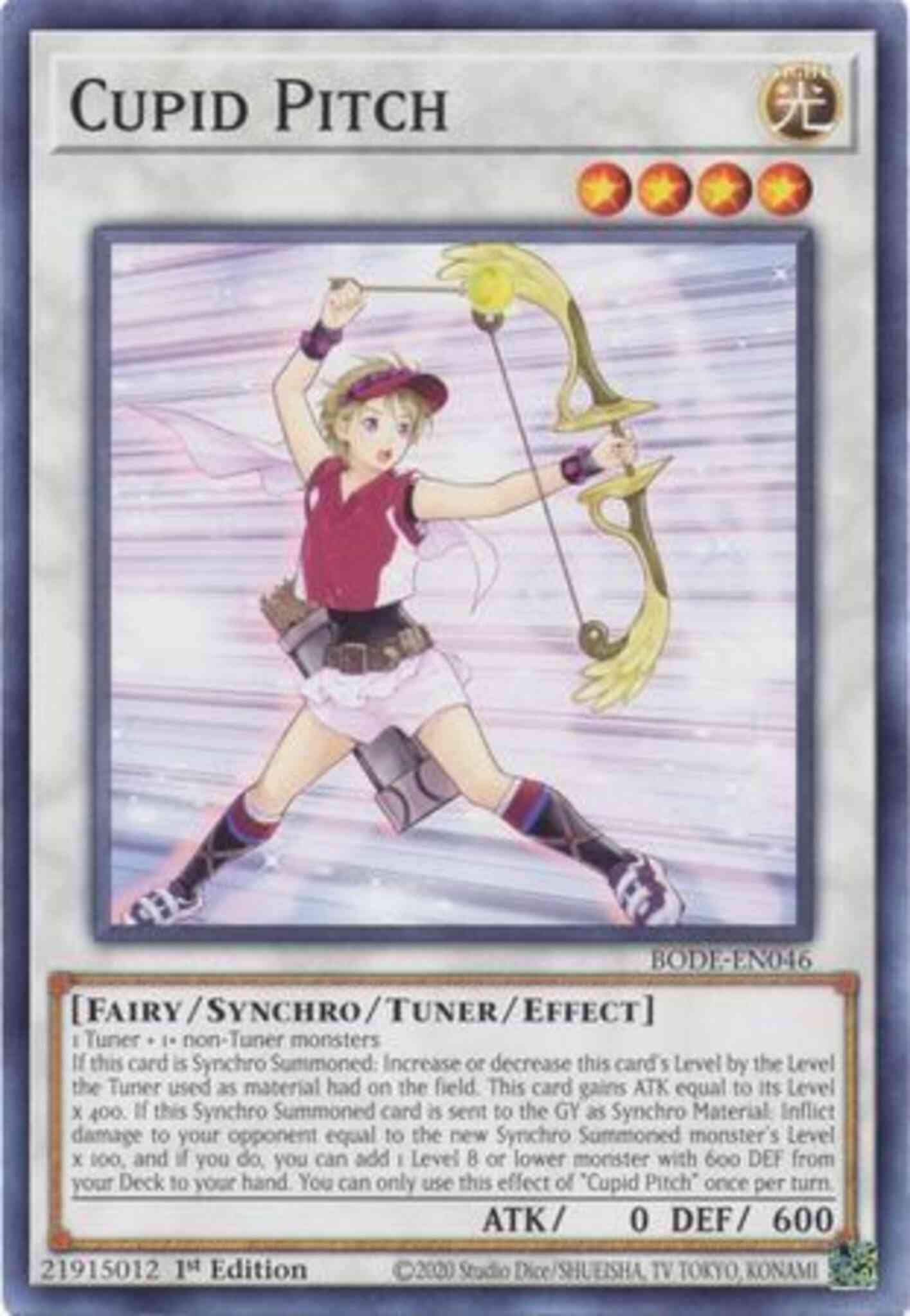 Cupid Pitch - BODE-EN046 - Common - 1st Edition