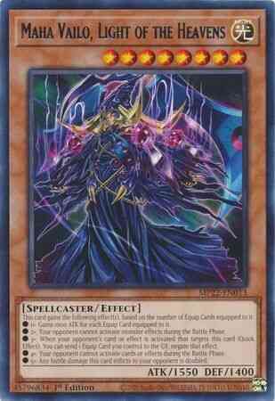 Maha Vailo, Light of the Heavens - MP22-EN013 - Rare - 1st Edition