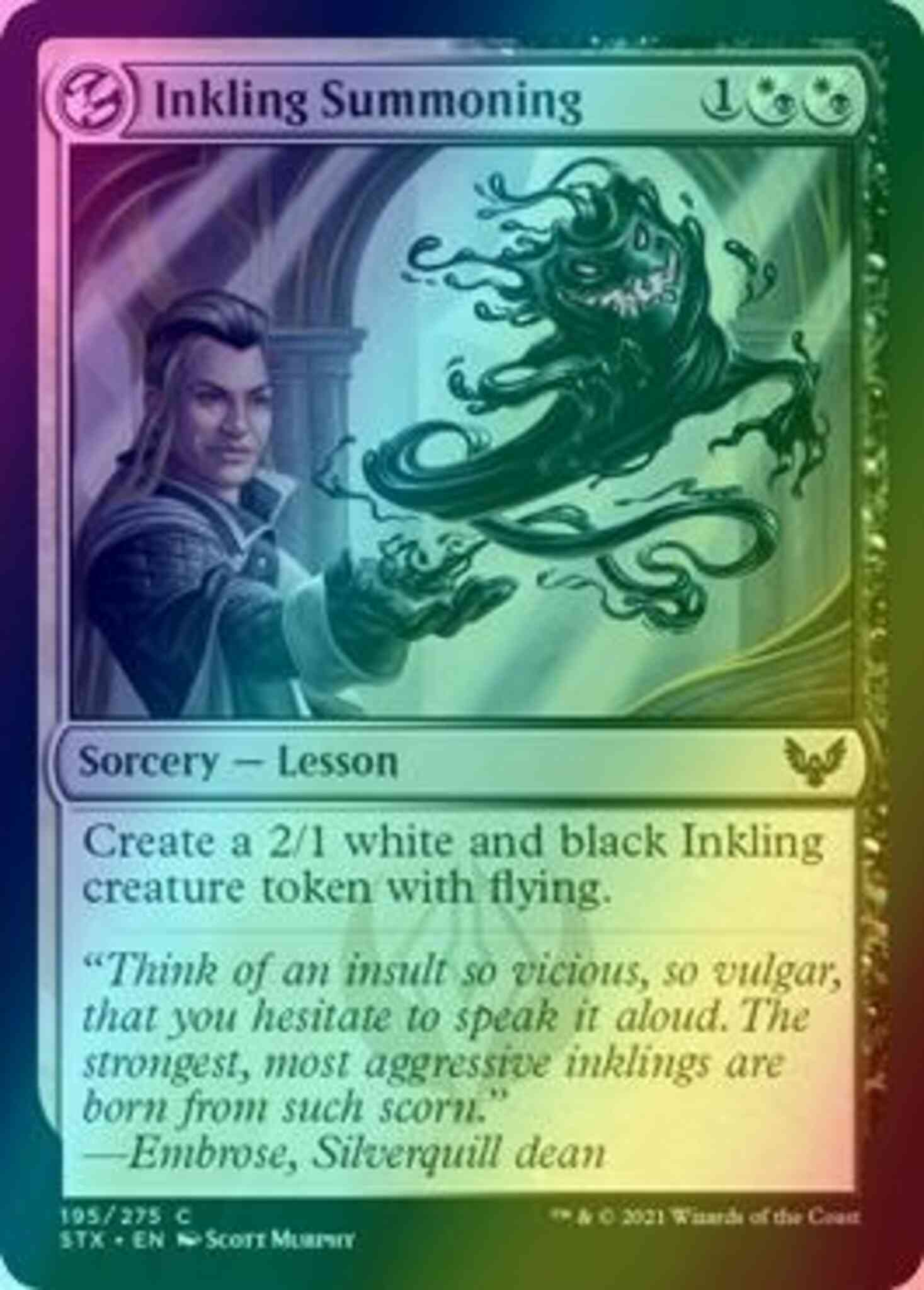 mtg inkling cards Inkling Summoning [195] [Strixhaven: School of Mages] [Foil] – Face to Face  Games