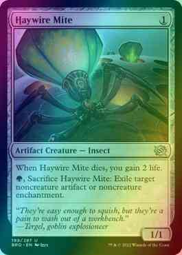 Haywire Mite [199] [The Brothers' War] [Foil] – Face to Face Games