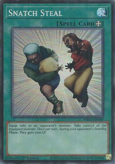 Snatch Steal - PHRE-EN049 - Collector's Rare - 1st Edition