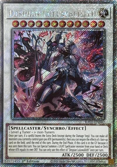 Despian Luluwalilith - RA05-EN042 - Platinum Secret Rare - 1st Edition