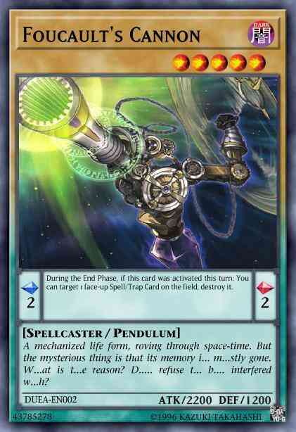 Foucault's Cannon - DEM4-EN006 - Common - Unlimited