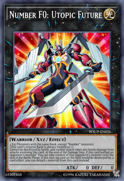 Number F0: Utopic Future - WSUP-EN026 - Prismatic Secret Rare - 1st Edition