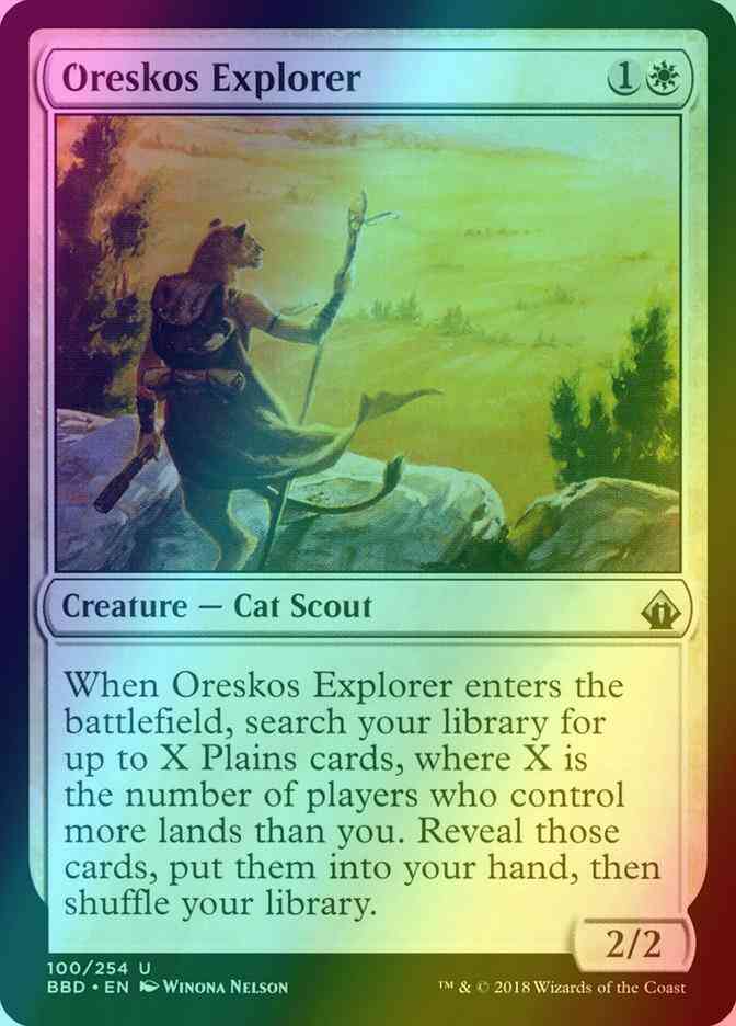 Oreskos Explorer [100] [Battlebond] [Foil] – Face to Face Games
