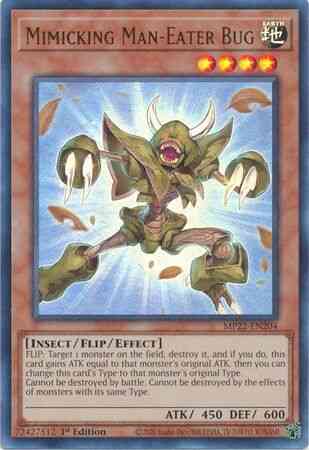 Mimicking Man-Eater Bug - MP22-EN204 - Ultra Rare - 1st Edition