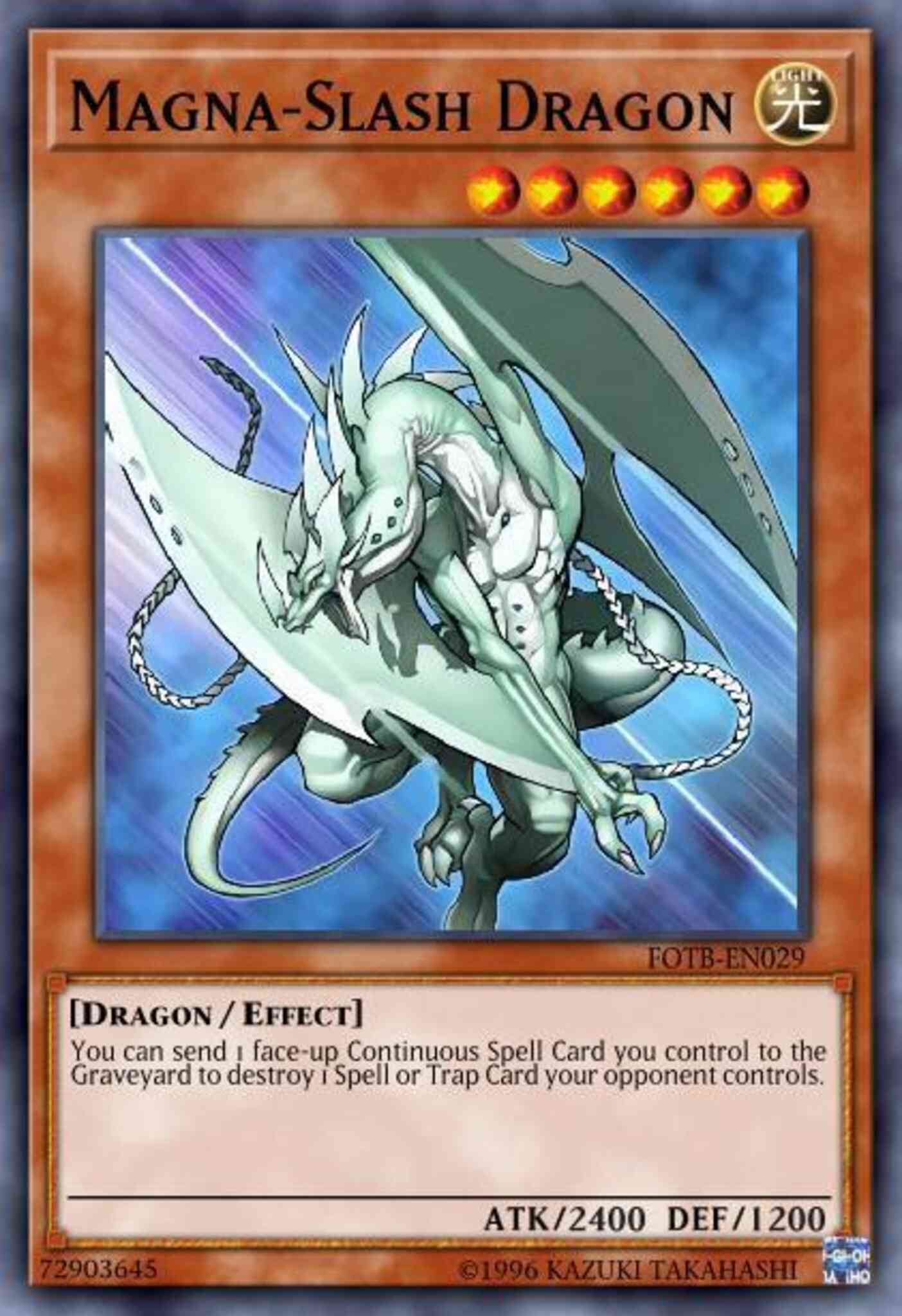 Magna-Slash Dragon - DP07-EN010 - Common - 1st Edition