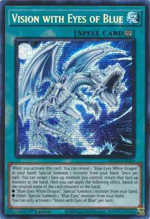 Vision with Eyes of Blue - MP23-EN026 - Prismatic Secret Rare - 1st Edition