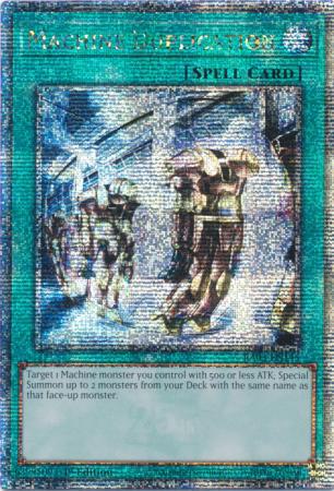 Machine Duplication - RA03-EN145 - Quarter Century Secret Rare - 1st Edition