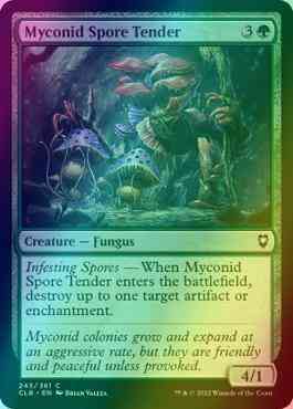 Myconid Spore Tender [243] [Commander Legends: Battle for Baldur's Gate]  [Foil] – Face to Face Games