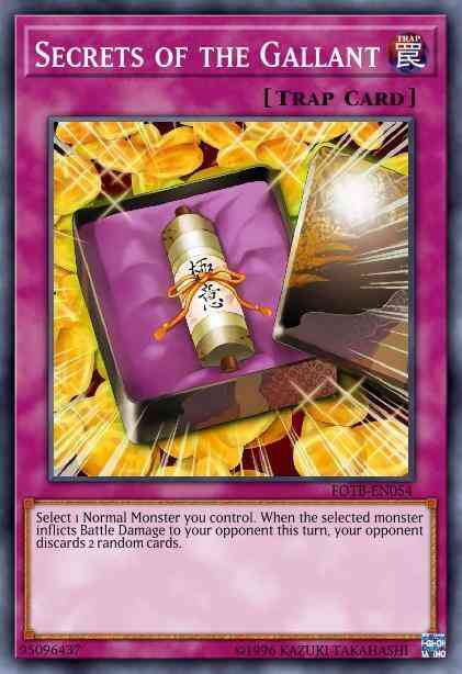 Secrets of the Gallant - FOTB-EN054 - Common - 1st Edition