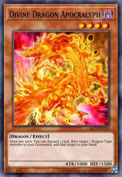 Divine Dragon Apocralyph - ORCS-EN036 - Common - Unlimited
