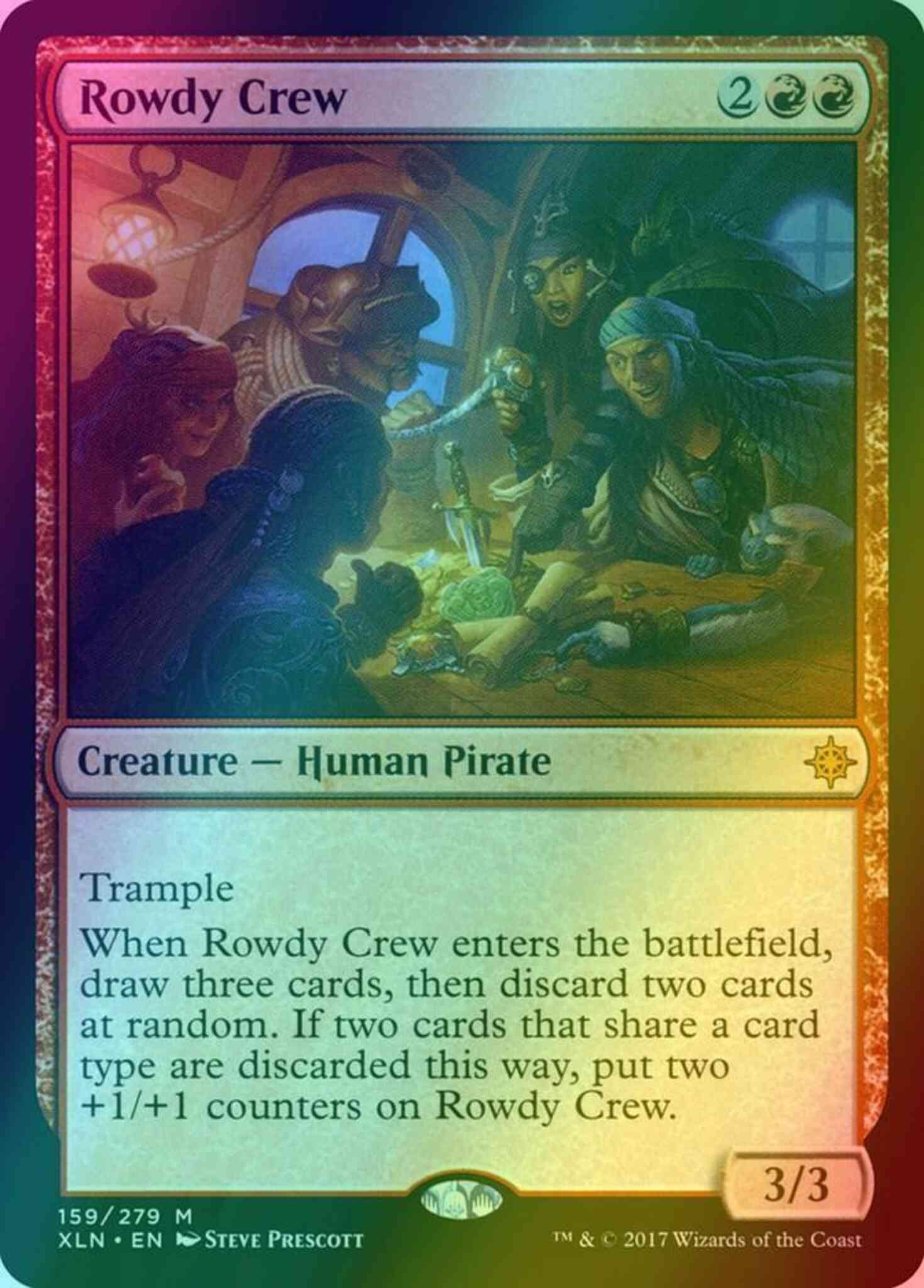Rowdy Crew [159] [Ixalan] [Foil] – Face to Face Games
