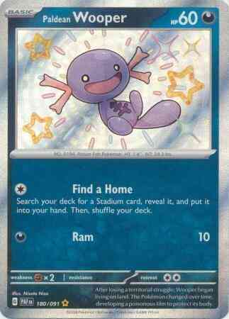Paldean Wooper - 180/091
