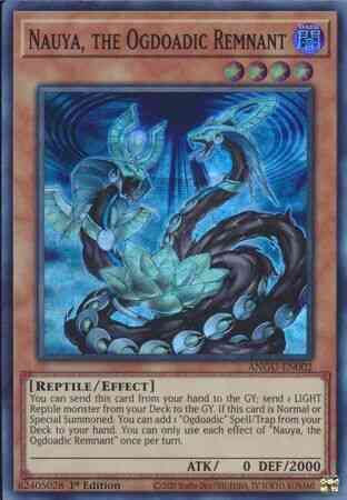 Nauya, the Ogdoadic Remnant - ANGU-EN002 - Super Rare - 1st Edition