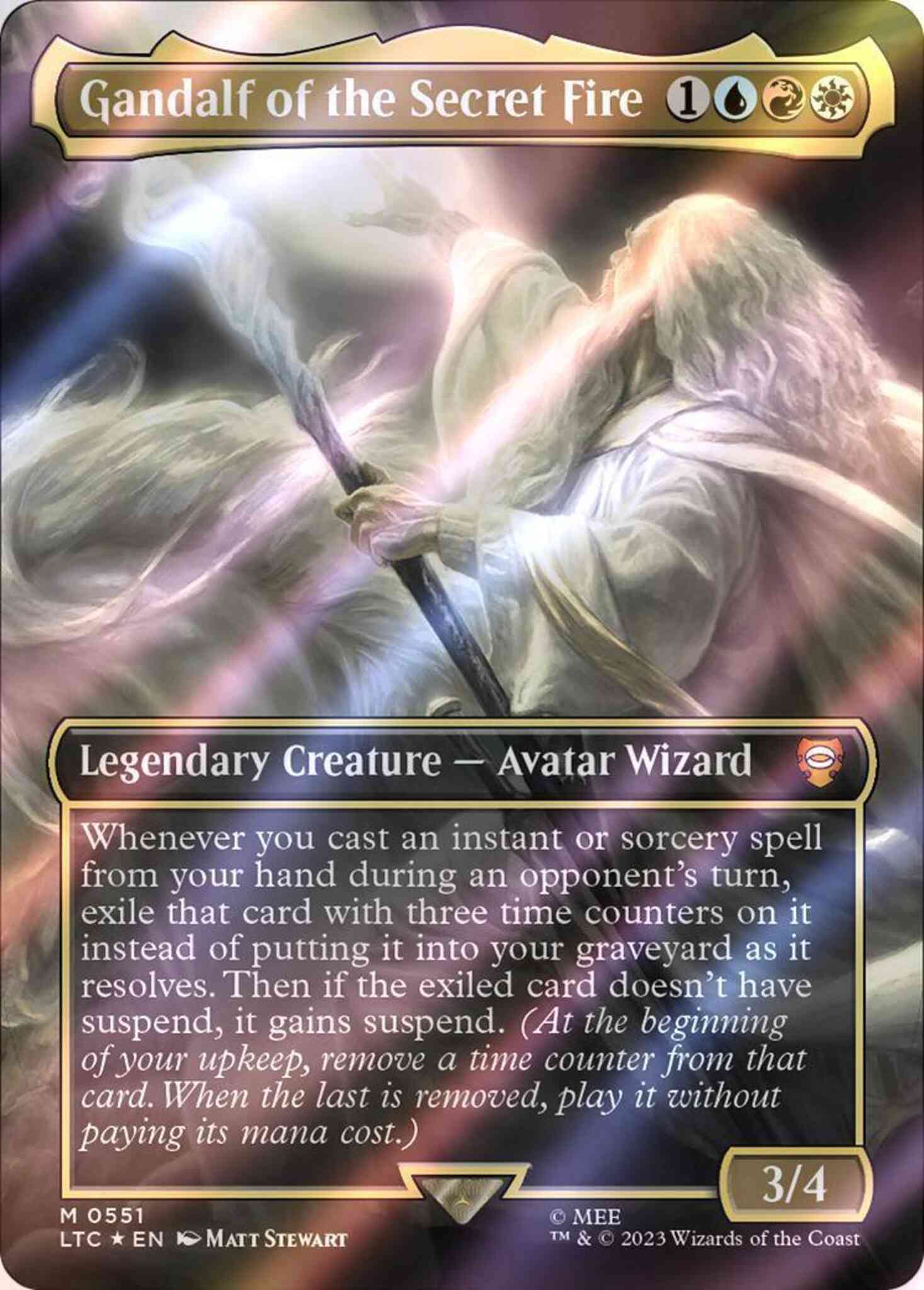 gandalf of the secret fire mtg commander deck 401 Games Canada - Then if the exiled card doesnt have suspend Gandalf of the Secret Fire