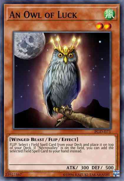 An Owl of Luck - PGD-073 - Common - Unlimited