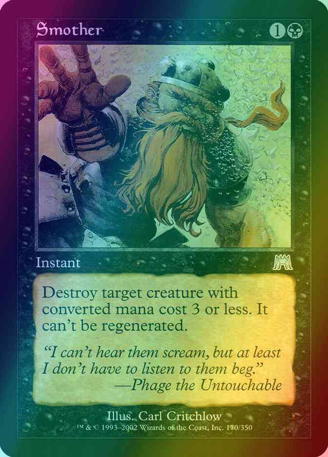Smother [170] [Onslaught] [Foil] – Face to Face Games