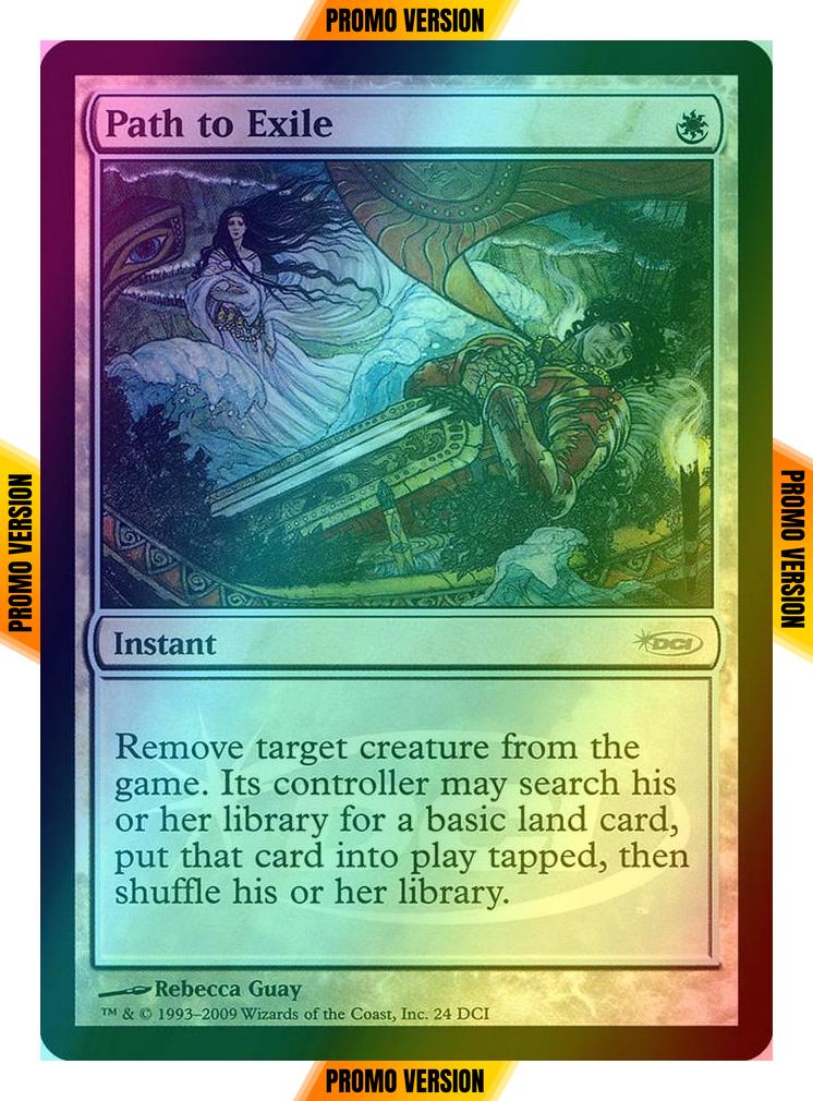 path to exile mtg card Path to Exile [24] [DCI Promos] [Foil] – Face to Face Games