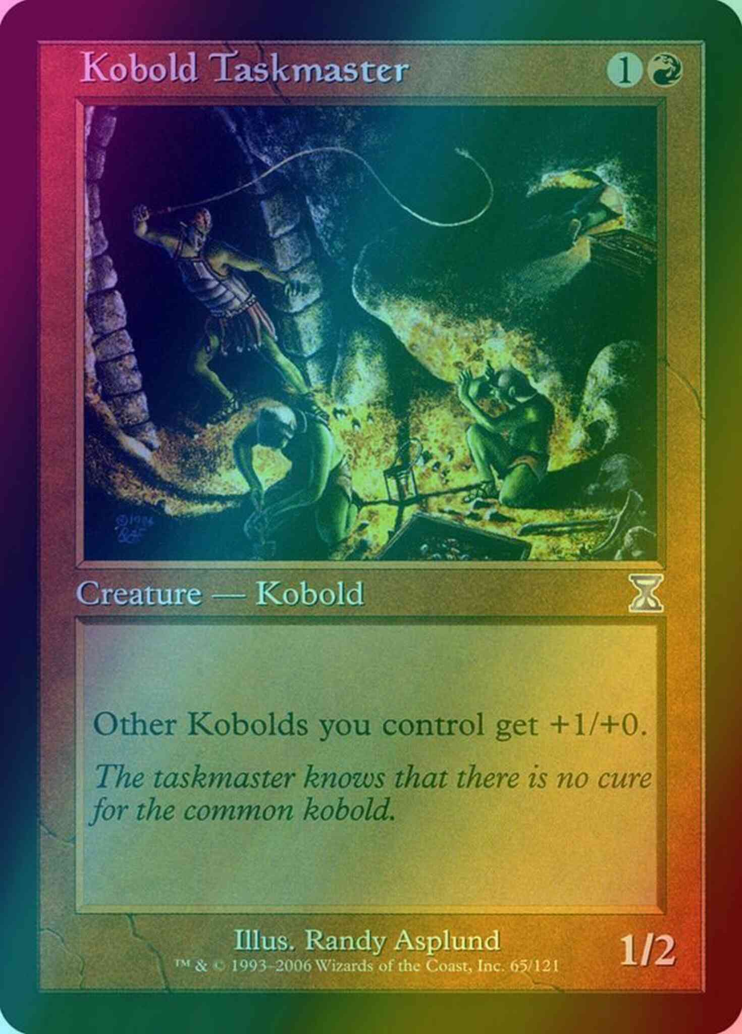 Kobold Taskmaster [65] [Time Spiral Timeshifted] [Foil] – Face to Face Games