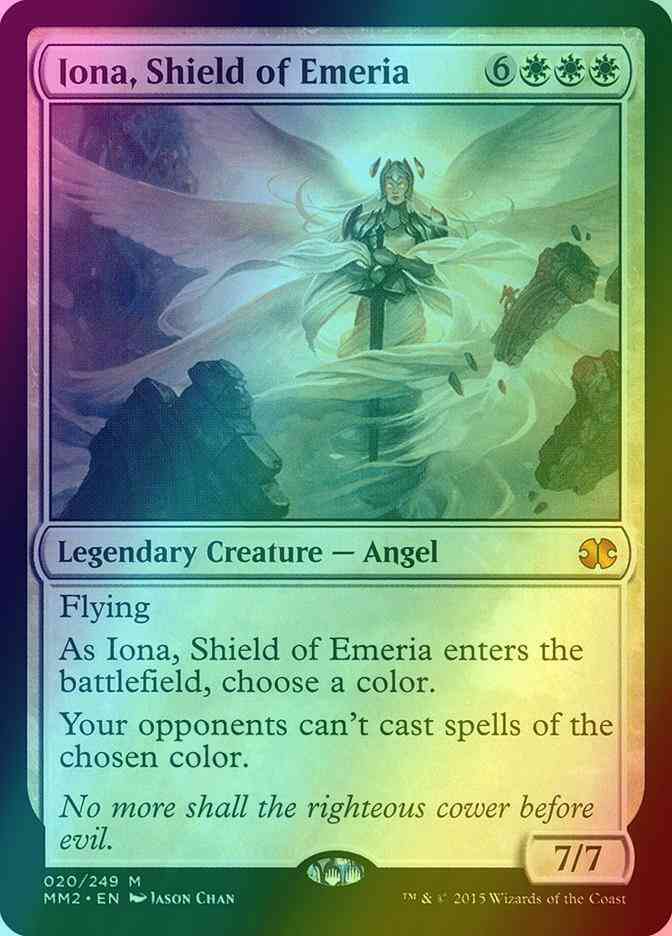 Iona, Shield of Emeria [Modern Masters 2015] [Foil] – Face to Face