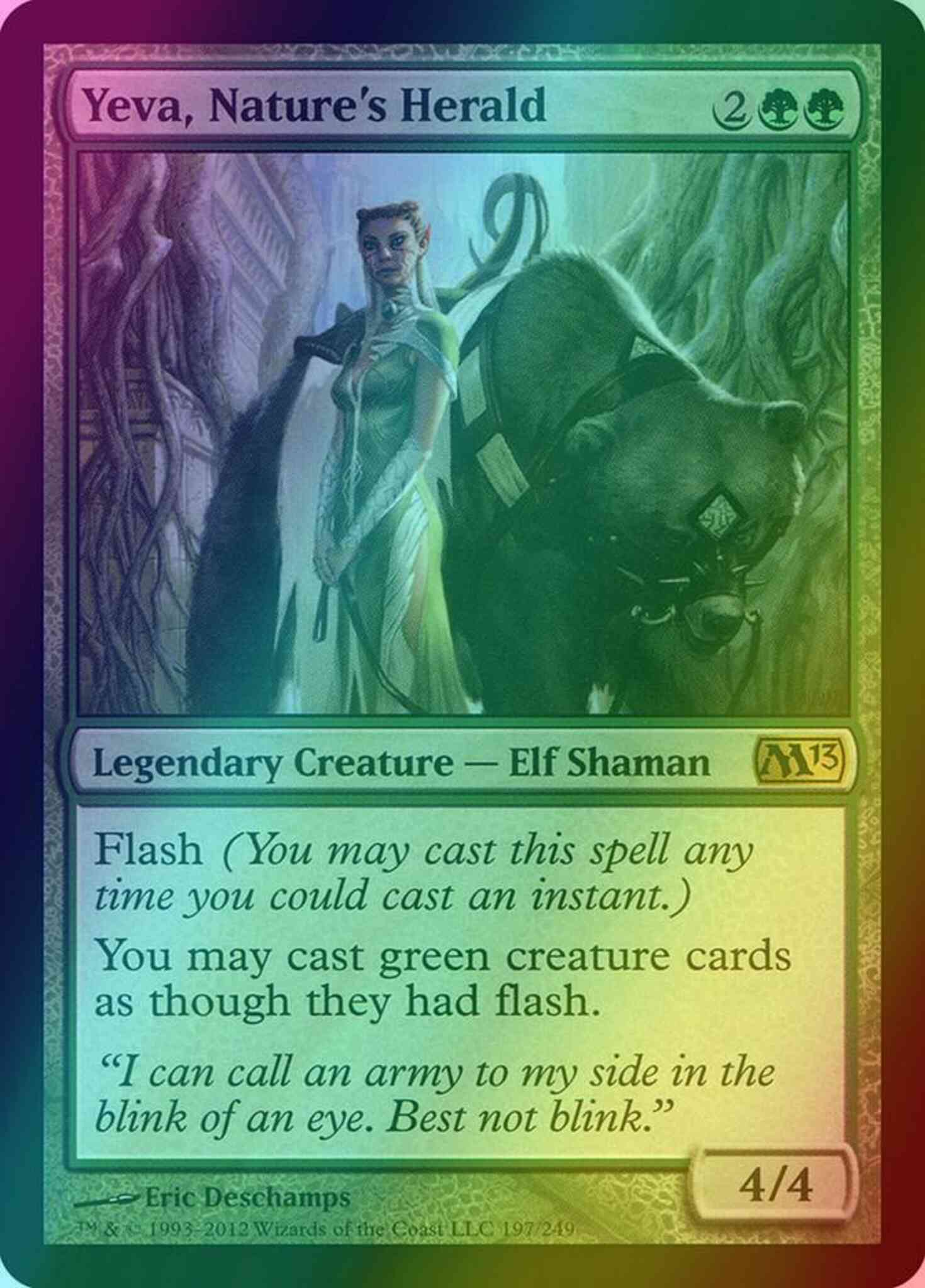 Yeva, Nature's Herald [197] [Magic 2013] [Foil] – Face to Face Games