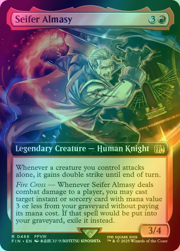 mtg final fantasy seifer Almasy(Surge Foil) Grit City Collectibles Near Mint? Seifer Almasy | Magic: the