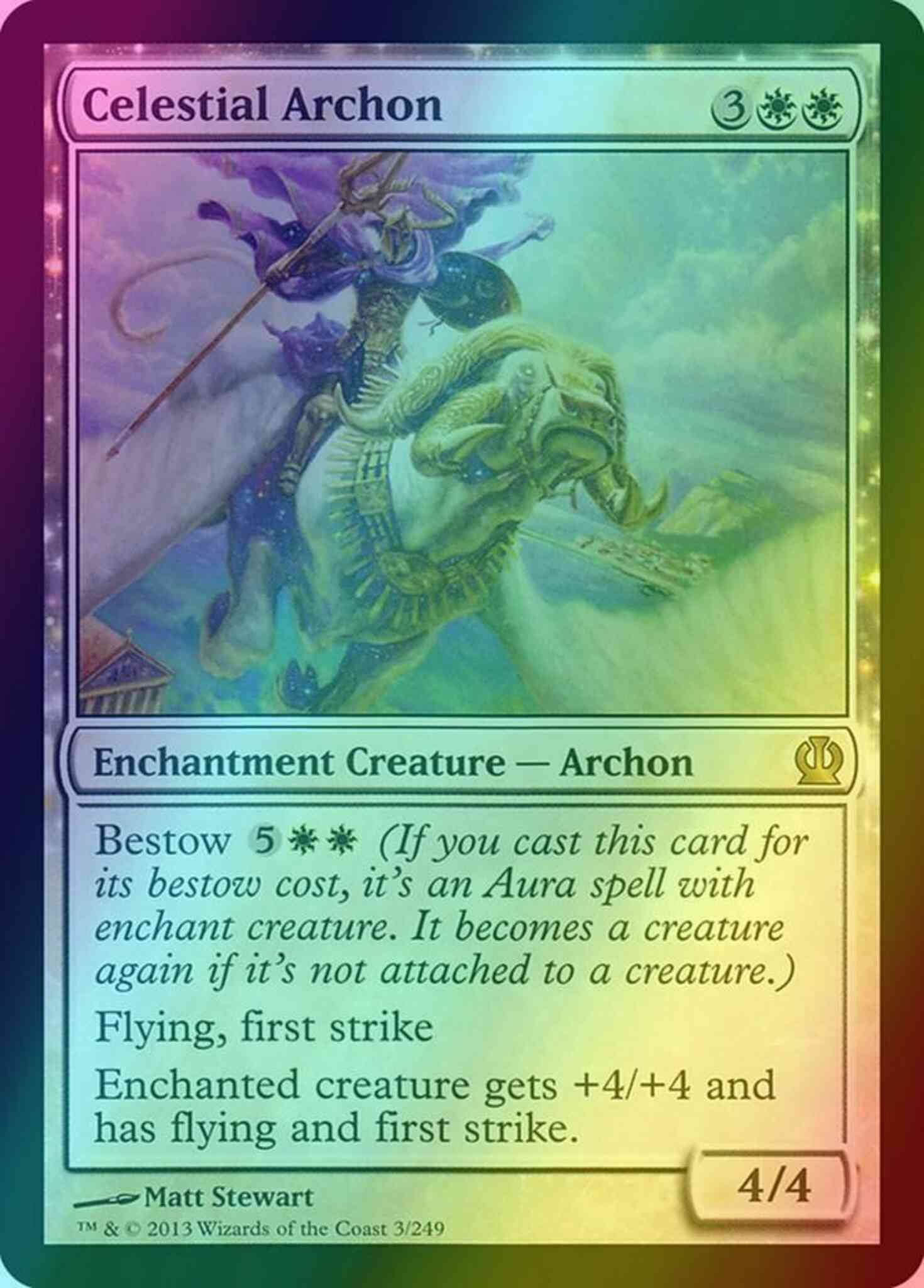 Celestial Archon [3] [Theros] [Foil] – Face to Face Games