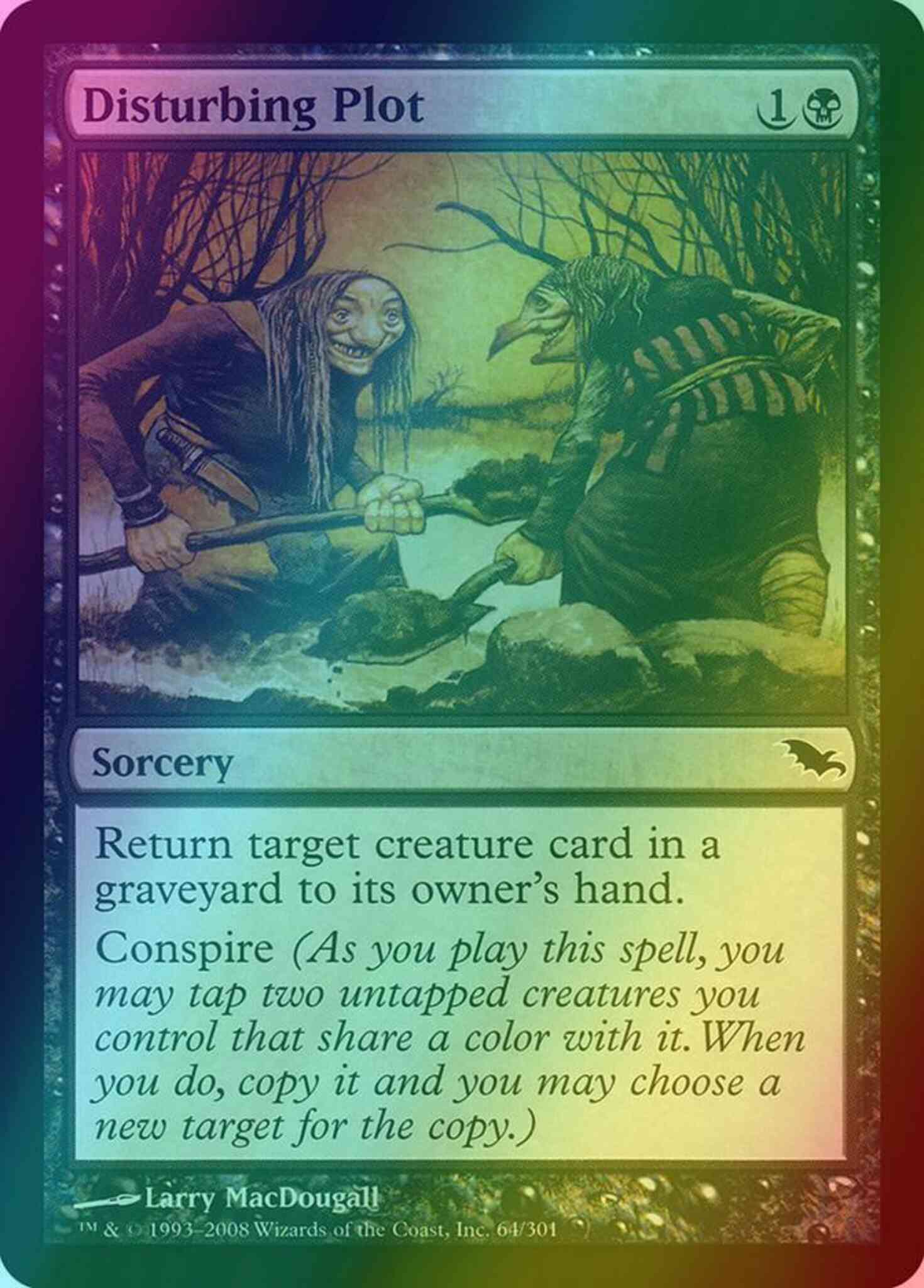 Disturbing Plot [64] [Shadowmoor] [Foil] – Face to Face Games
