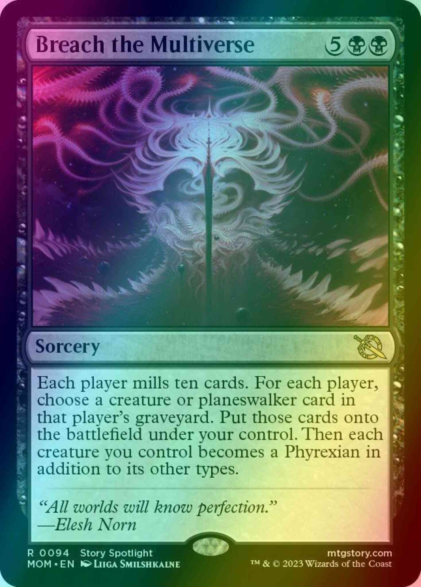 Breach the Multiverse [94] [March of the Machine] [Foil] – Face to Face  Games