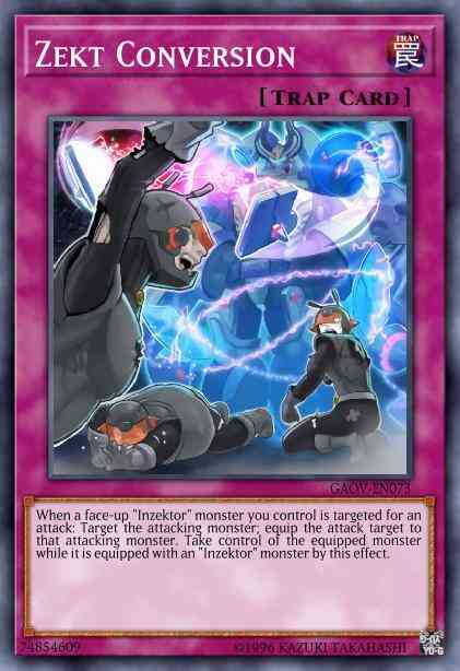 Zekt Conversion - GAOV-EN073 - Ultimate Rare - Unlimited