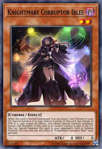Knightmare Corruptor Iblee - MP19-EN011 - Ultra Rare - 1st Edition