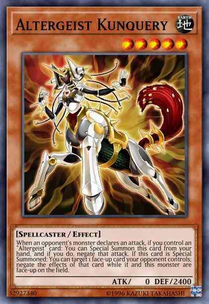 Altergeist Kunquery - SP18-EN029 - Starfoil Rare - 1st Edition