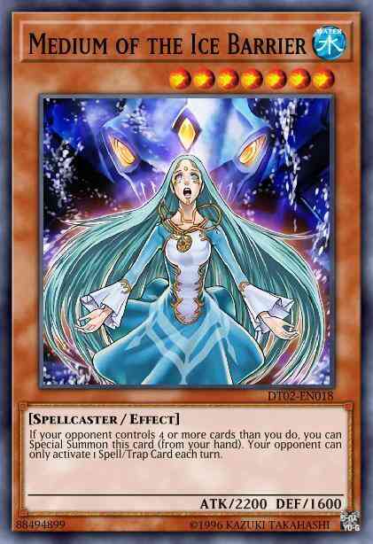 Medium of the Ice Barrier - DT02-EN018 - Duel Terminal Normal Parallel Rare - Duel Terminal