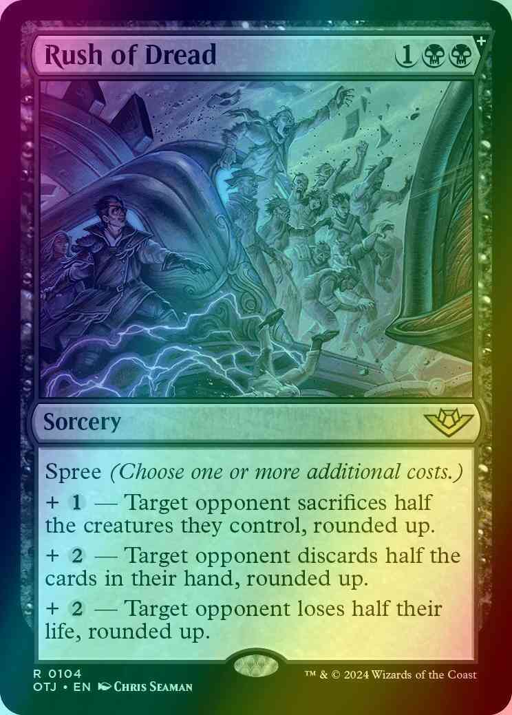 Rush of Dread [104] [Outlaws of Thunder Junction] [Foil] – Face to Face  Games